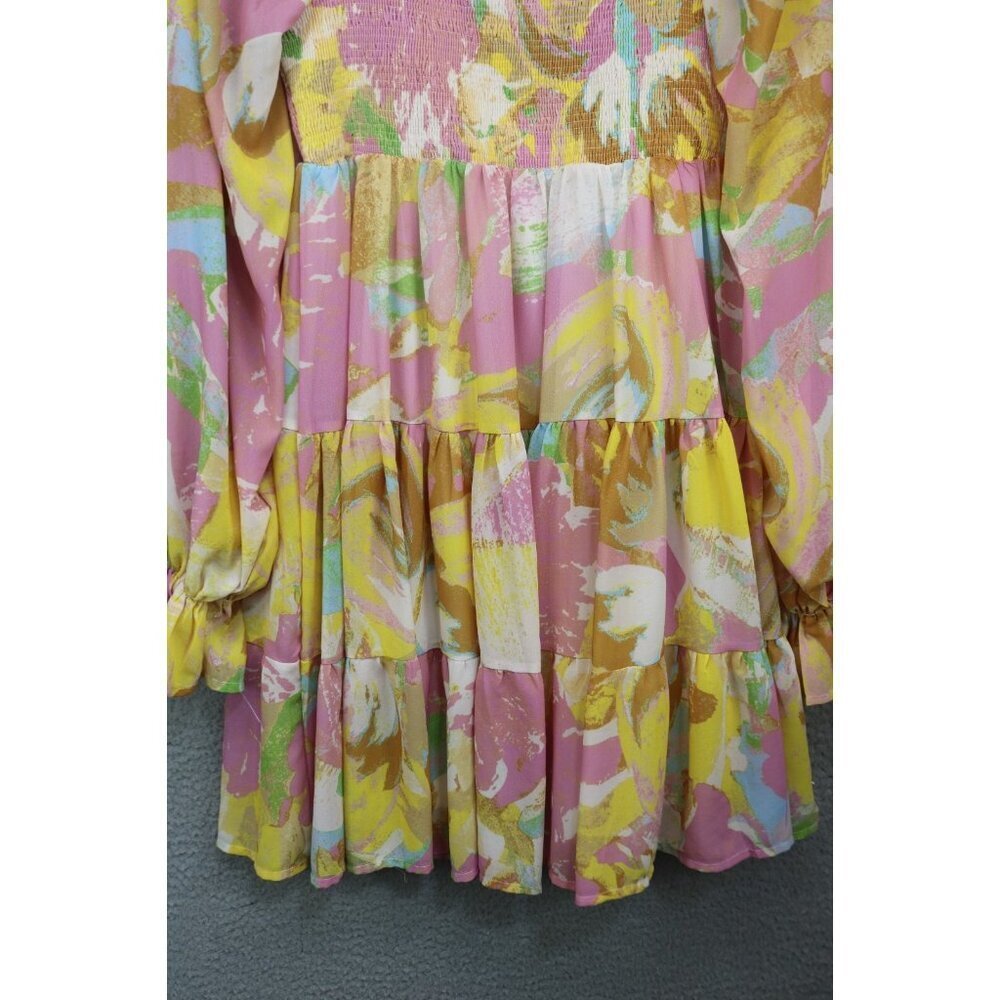Flying Tomato Long Balloon Sleeves Dress-Size Medium-Lined-Cottagecore-BOHO - Picture 10 of 12